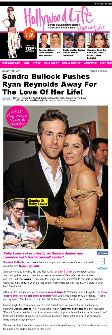 Hollywood Life – January 19, 2011